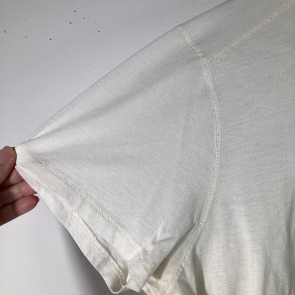 Womens Life Is Good Classic Fit Tee Live Love Discover White Green Brown XL Cott - Picture 6 of 10